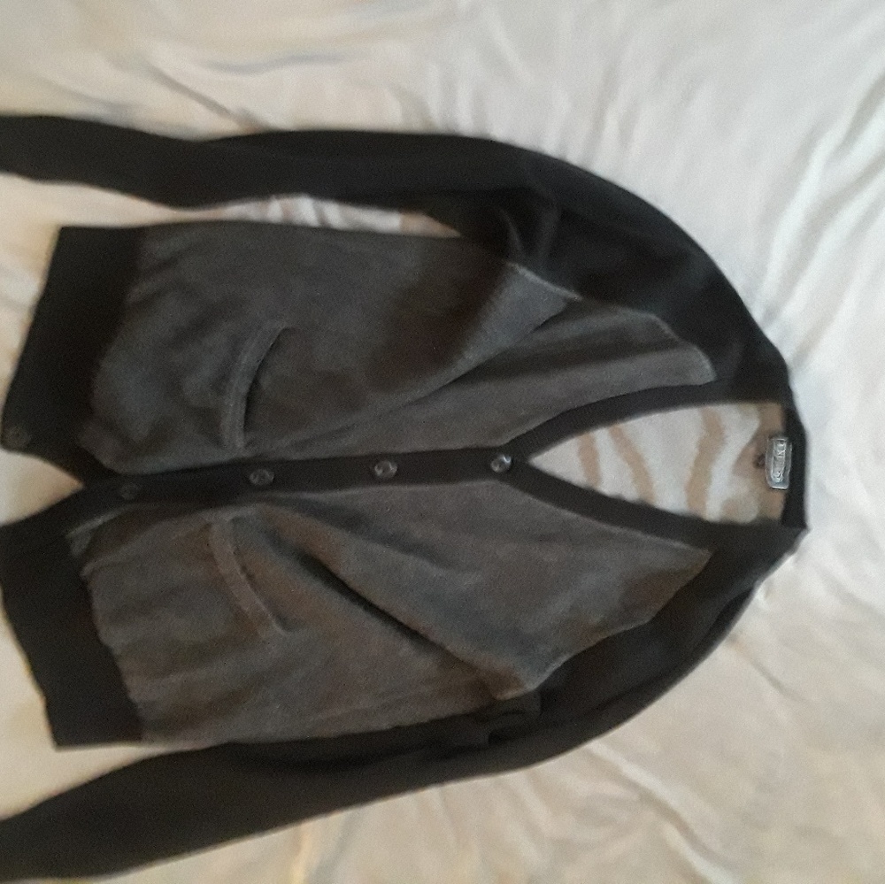 Express button up sweater Small